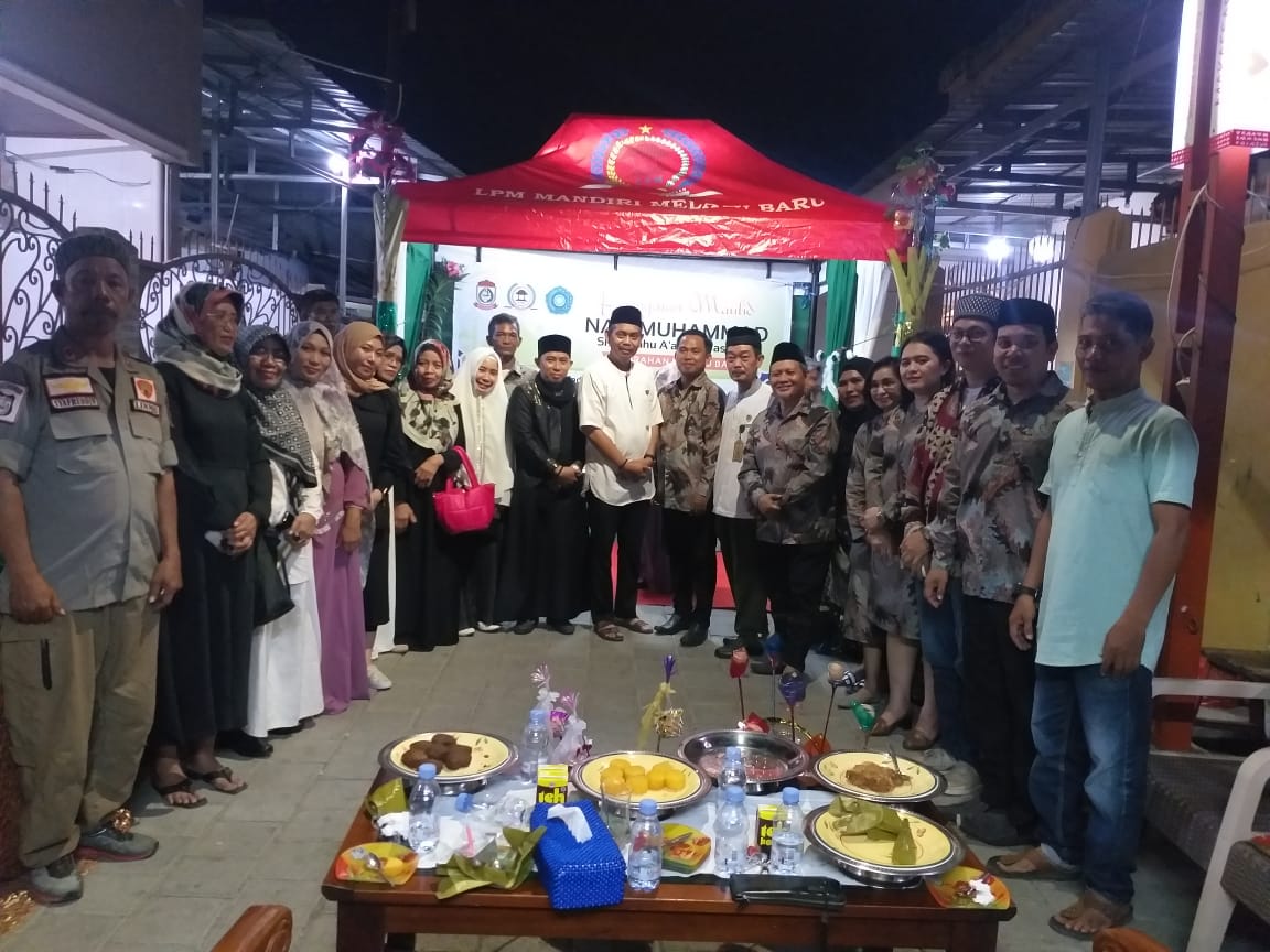 Penunjang Foto PERINGATAN MAULID NABI MUHAMMAD SAW DI KEL. MELAYU BARU - 4