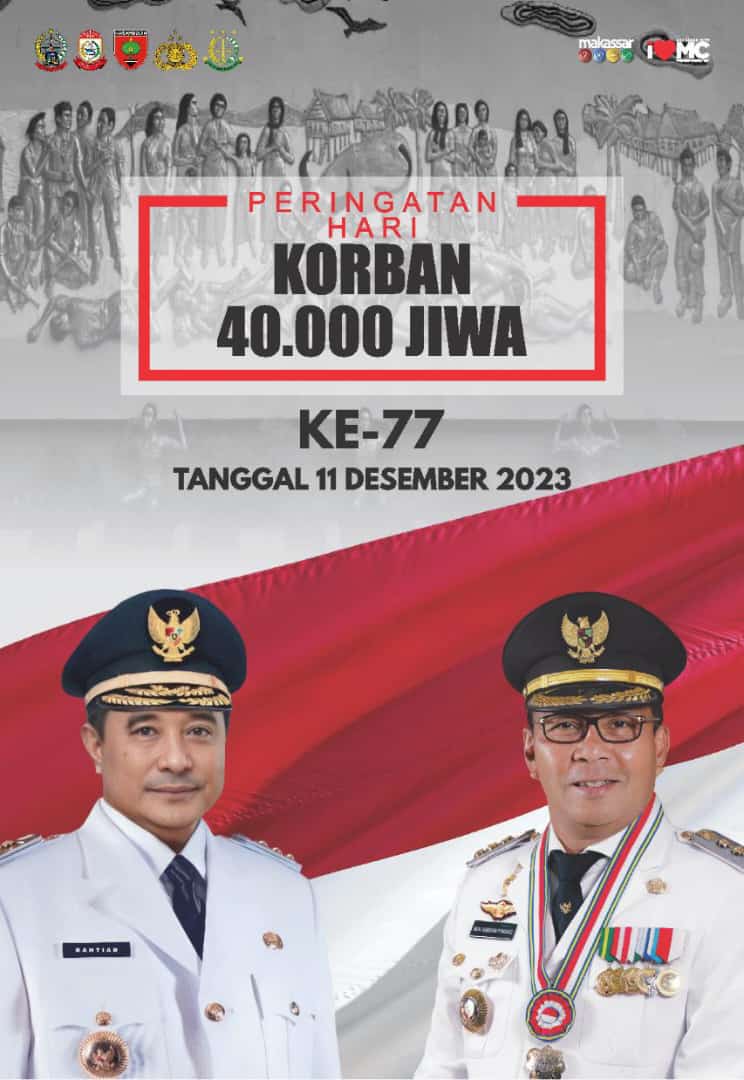 Peringatan Hari Korban 40.000 Jiwa ke-77 Tanggal 11 Desember 2023
